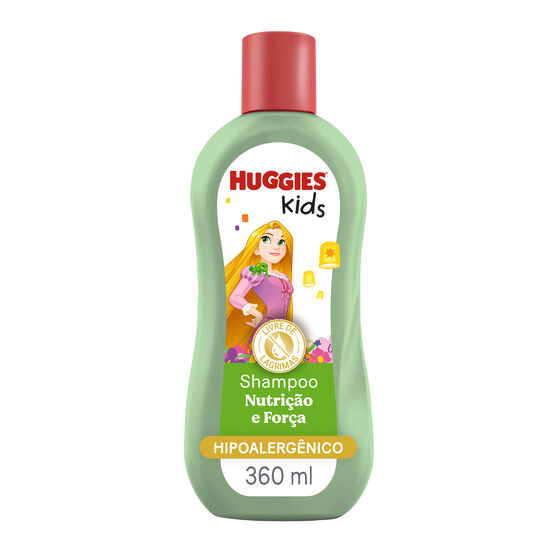 Shampoo Huggies Kids Nutrição e Força Enrolados - 360 ml